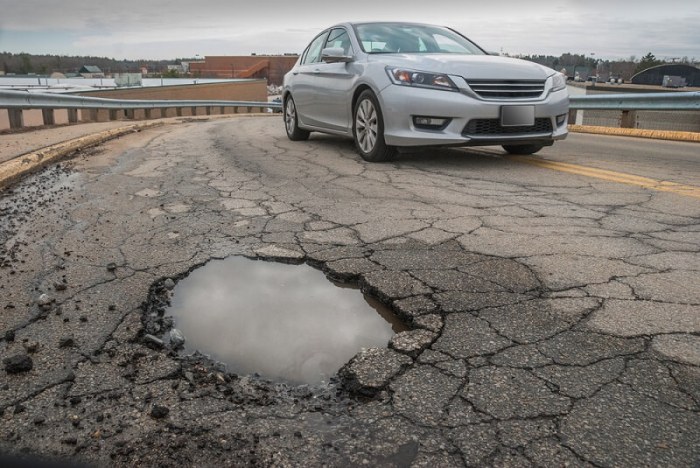 Will insurance cover pothole damage